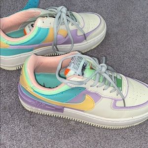 nike air force pastel